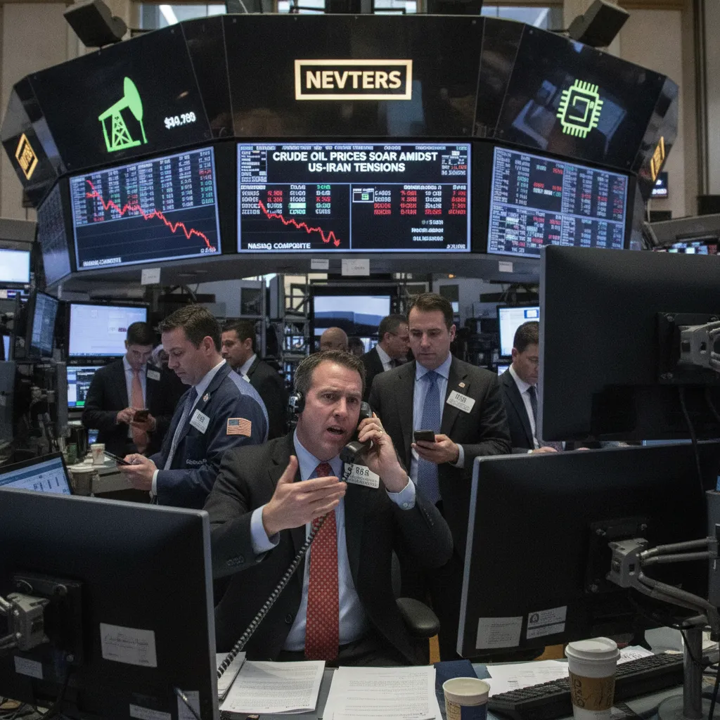 Energy Spikes And Tech Slumps Define Turbulent Trading Session